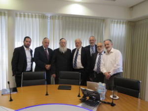 ICPHH members meeting with Deputy Health Minister Yaakov Litzman