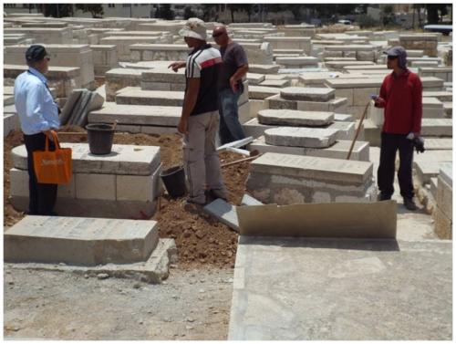 Restoration of graves and cemetery conditions